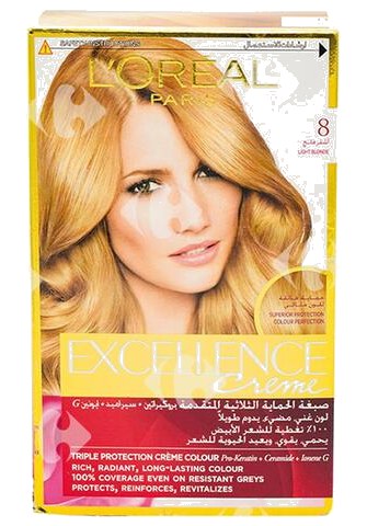 Coloration Crème Blond Clair 8 Excellence