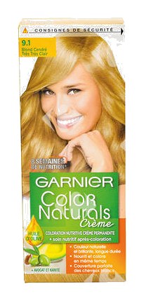 Coloration Crème Blond Cendré Très Clair 9,1 Color Naturals