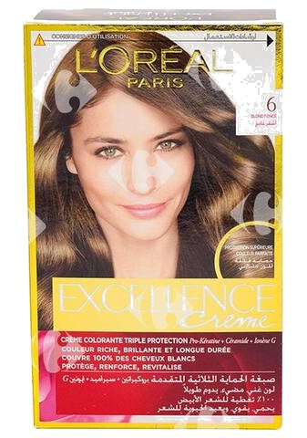 Coloration Crème Blond Foncé 6 Excellence