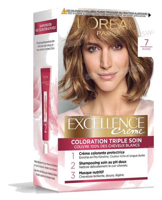 Coloration Crème Blond 7 Excellence