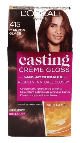 Coloration Crème Marron Glacé 415 Casting