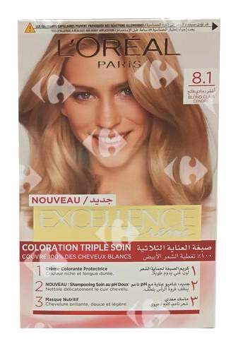 Coloration Crème 8.1 Blond Clair Cendré L'Oréal