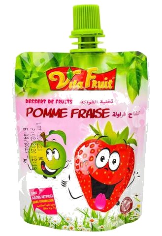 Dessert Pomme et Fraise Vitafruit 80 g