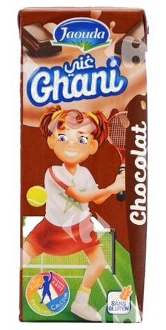 Lait Aromatisé Chocolat Ghani Jaouda 200 ml