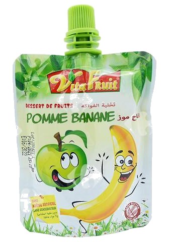 Dessert Pomme et Banane Vitafruit 80 g