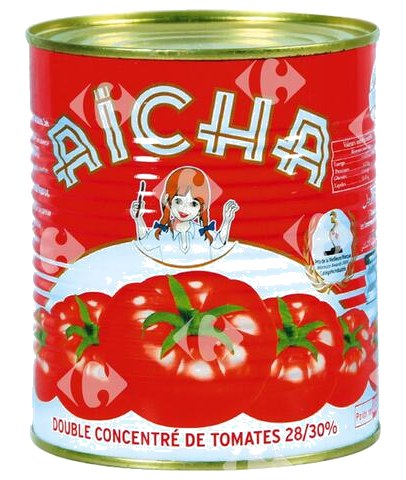 Conserve de Concentré de Tomates Aicha 730 g