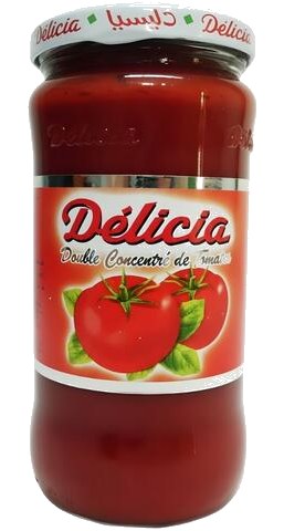 Double Concentré de Tomates Délicia 72 cl