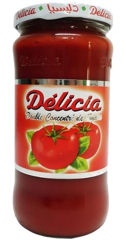 Double Concentré de Tomate Délicia 21 cl