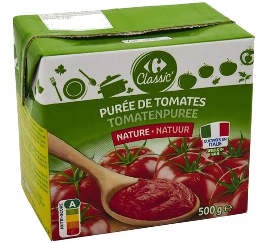 Purée de Tomates Carrefour Classic' 50 cl