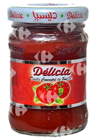 Double Concentré de Tomates Délicia 90g