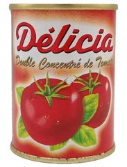 Conserve de Double Concentré de Tomates Delicia 140g