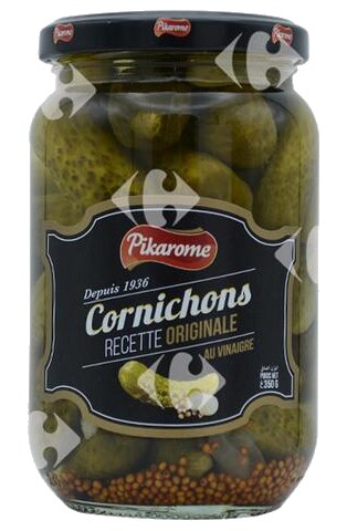Bocal de Cornichons au Vinaigre Pikarôme 37 cl