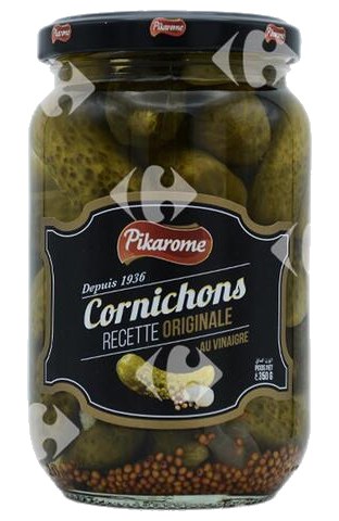 Bocal de Cornichons au Vinaigre Pikarôme 21 cl