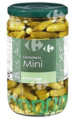 Bocal Mini Cornichons Carrefour 72 cl