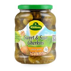 Cornichons Doux Aigre Kuhne 670 g