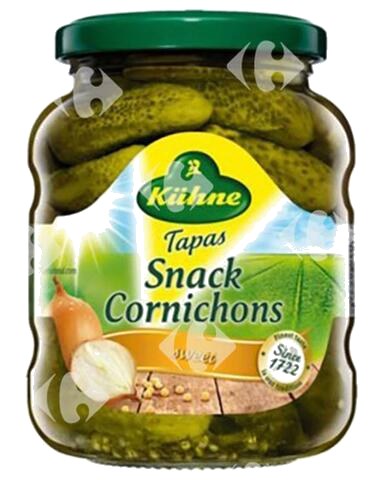 Cornichons Tapas Doux Kuhne 330 g