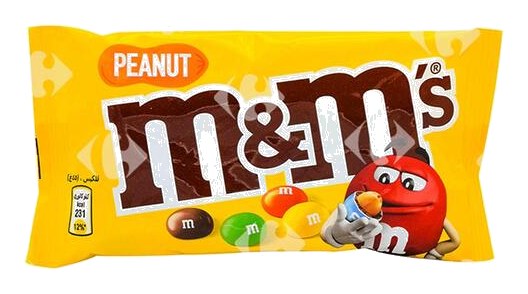 Billes Chocolat au Lait et Cacahuètes M&M'S 45 g