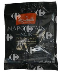 Carrés Chocolat Napolitains 72% de Cacao Aiguebelle 100 g