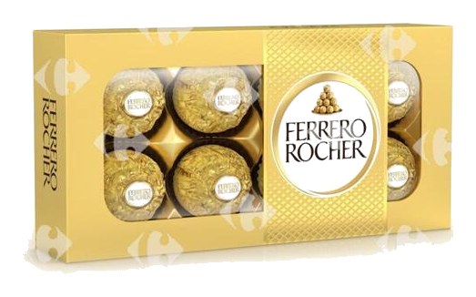 Bouchées au Chocolat Ferrero Rocher 8 unités
