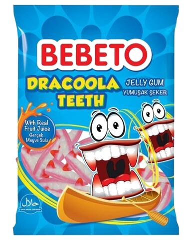 Gommes Dents Dracula Bebeto 100 g