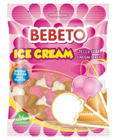 Gomme Ice Cream Bebeto 80 g