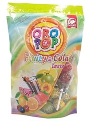 Sucettes Fruity et Cola Oro Pop 400 g
