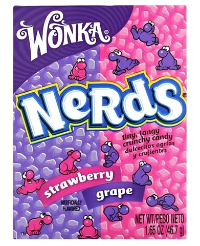 Bonbons Grape Strawberry Nerds 46 g