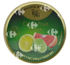 Bonbons Citrus Fruits Drops Cavendish & Harvey 200 g