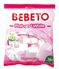 Marshmallow Rose Blanc Bebeto 135 g
