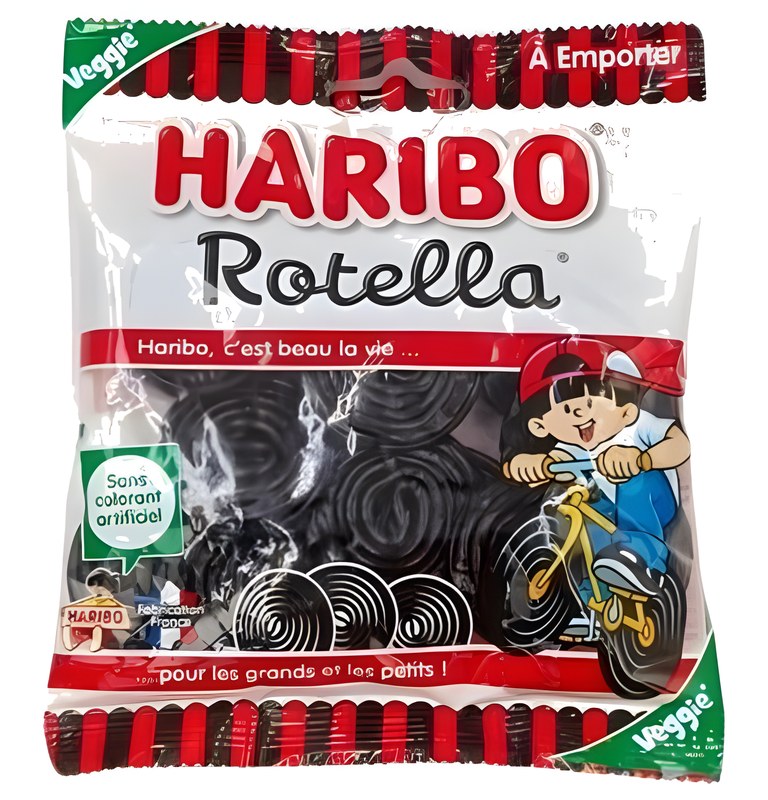Gommes Rotella Haribo 120 g