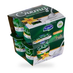 YAOURT CREMY VANILLE 8*110G PACK JAOUDA