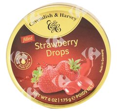 Bonbons Strawberry Drops Cavendish & Harvey 200 g