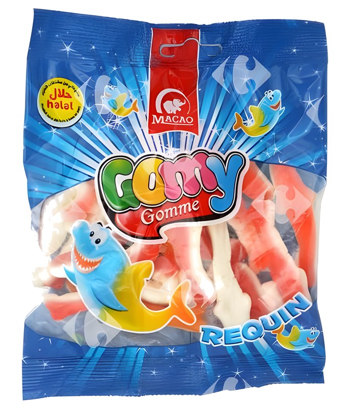 Gommes Requin Gomy Macao 100 g