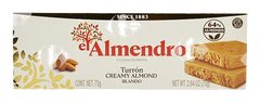 Turron Mou 64% Amandes sans Gluten El Almendro 75 g