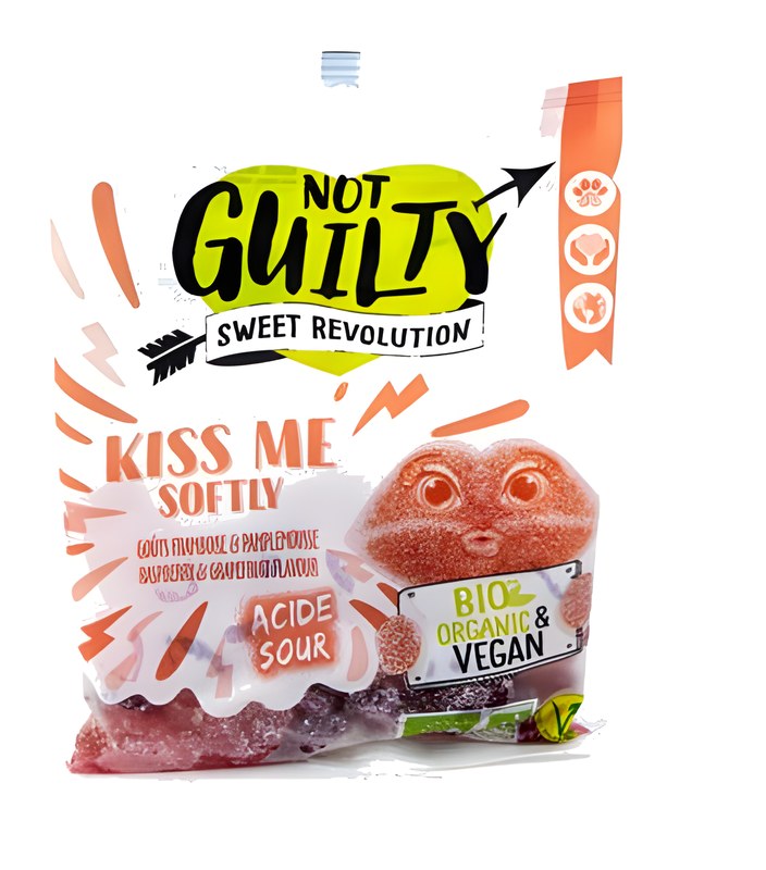Bonbons Bio Framboise Pamplemousse Kiss Me 100 g