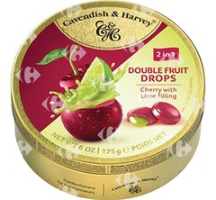 Bonbons aux Agrumes Cerise et Citron Cavendish & Harvey 175 g