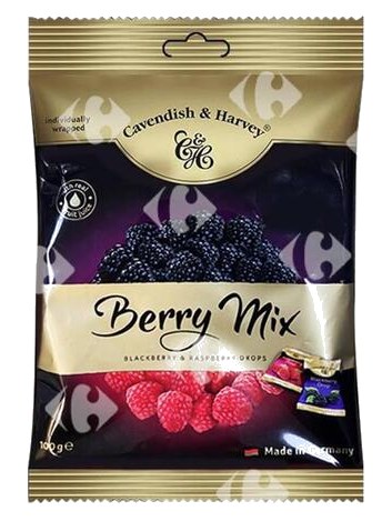 Bonbons aux Fruits Rouges Cavendish & Harvey 100 g