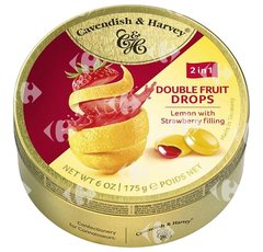 Bonbons aux Agrumes Fraise et Citron Cavendish & Harvey 175 g