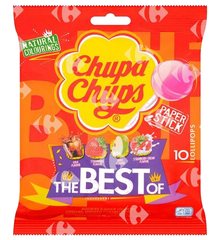 Sucettes The Best of Lollipops Chupa Chups 10 pièces