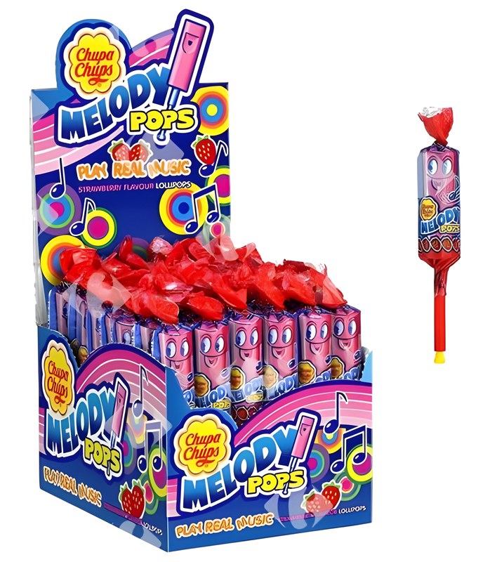 Sucettes Melody Pops Chupa Chups 15 g