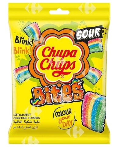 Gélifiés Mini Bites Chupa Chups 85 g