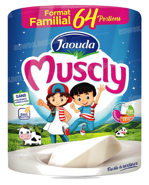 FROMAGE FONDU 64 PORTIONS MUSCLY JAOUDA