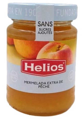 Confiture de Pêches Extra Light Helios 280 g
