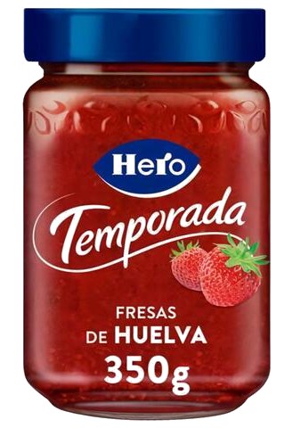 Confiture de Fraise Temporada Hero 350 g
