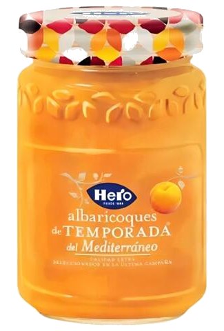 Confiture Albaricoques Temporada Hero 350 g