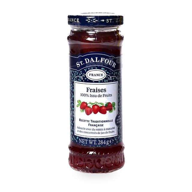 Confiture de Fraise Sans Sucre Saint Dalfour 284 g