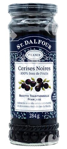 Confiture de Cerise Sans Sucre Saint Dalfour 284 g