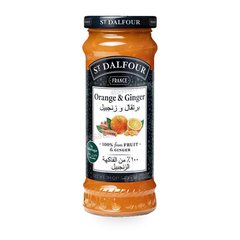 Confiture d'Orange et Gingembre Sans Sucre Saint Dalfour 284 g