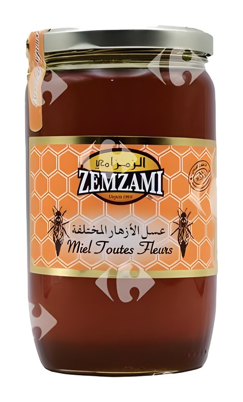 Miel Multifleurs Zemzami 450 g