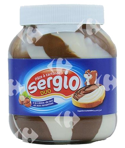 Pâte à Tartiner Duo Sergio 700 g